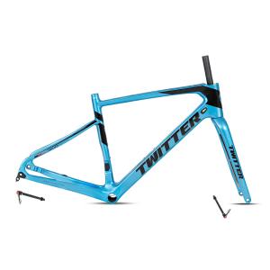 Wholesale Cyclocross GRAVEL Disc Carbon Road Bike Frame Strong 700*40C from china suppliers