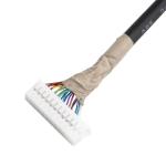 Micro Coaxial LVDS Cable Assembly JST PHDR-24VS TO JAE FI-S20S