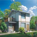 Prefabricated Houses Villa In High-End Resort Prefabricated Steel Frame House