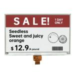 Low Power Consumption 7.5 Inch E-Ink E-Paper Display, Epaper Black, White And