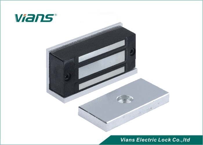 60KG 120lLBS Electric Magnetic Lock For Cabinets Drawer / Wooden Door , CE FCC Compliant