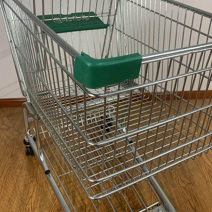 125L Retail Grocery Carts American Style Supermarket Shopping Trolley