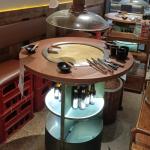 GREENARK Small Electric Copper Teppanyaki Grill Table
