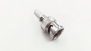 Wholesale 180° RF Coaxial Connectors 50 Ohm Male Coaxial Cable Wire Connector from china suppliers