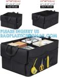 Car Trunk Organzier For Suv, Car Organziers And Storage With 6 Big Pocket, Car