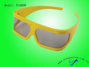 Wholesale 0.18mm Lenses Linear Polarized 3D Glasses Red Cyan / Green Magenta OEM from china suppliers