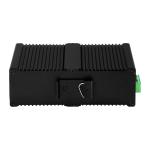 10/100/1000Mbps Managed Industrial POE Fiber Switch 2 Fiber 10 RJ45 Gigabit
