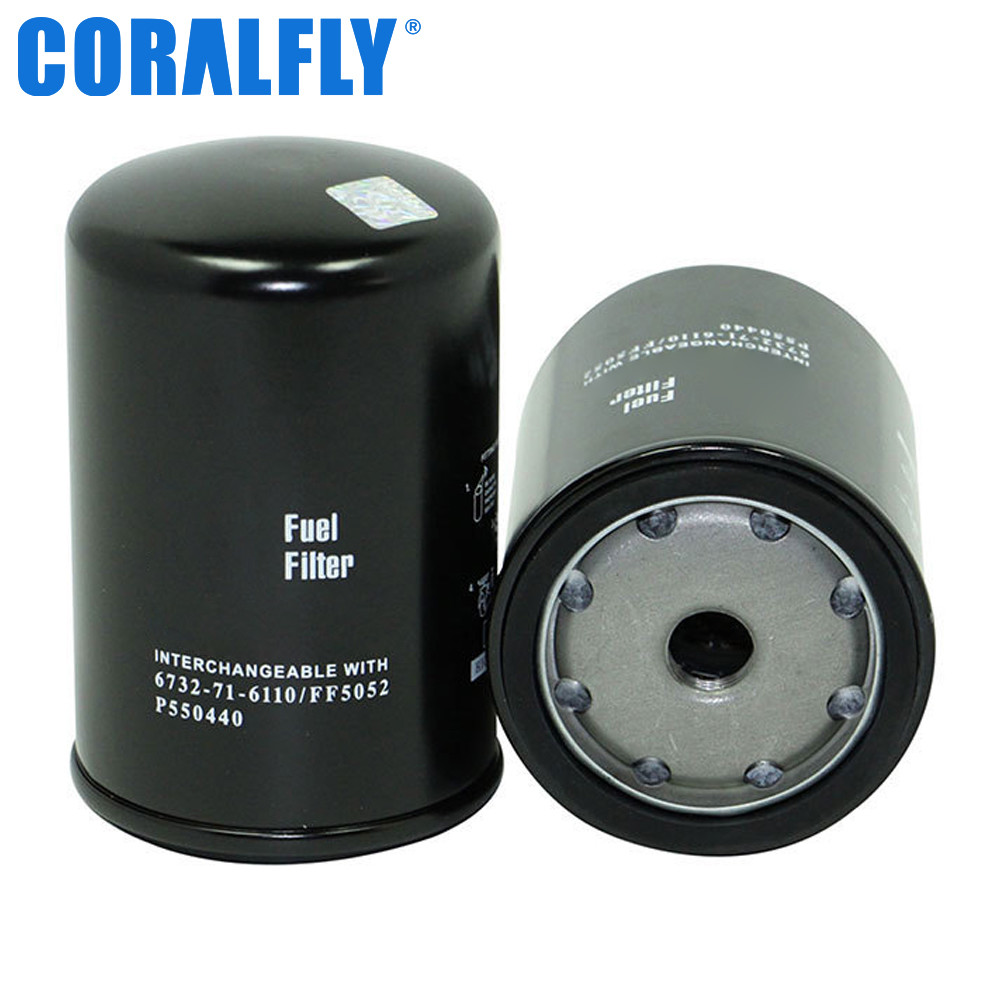 16 Micron Engine Fuel Filter Komatsu 6732716110