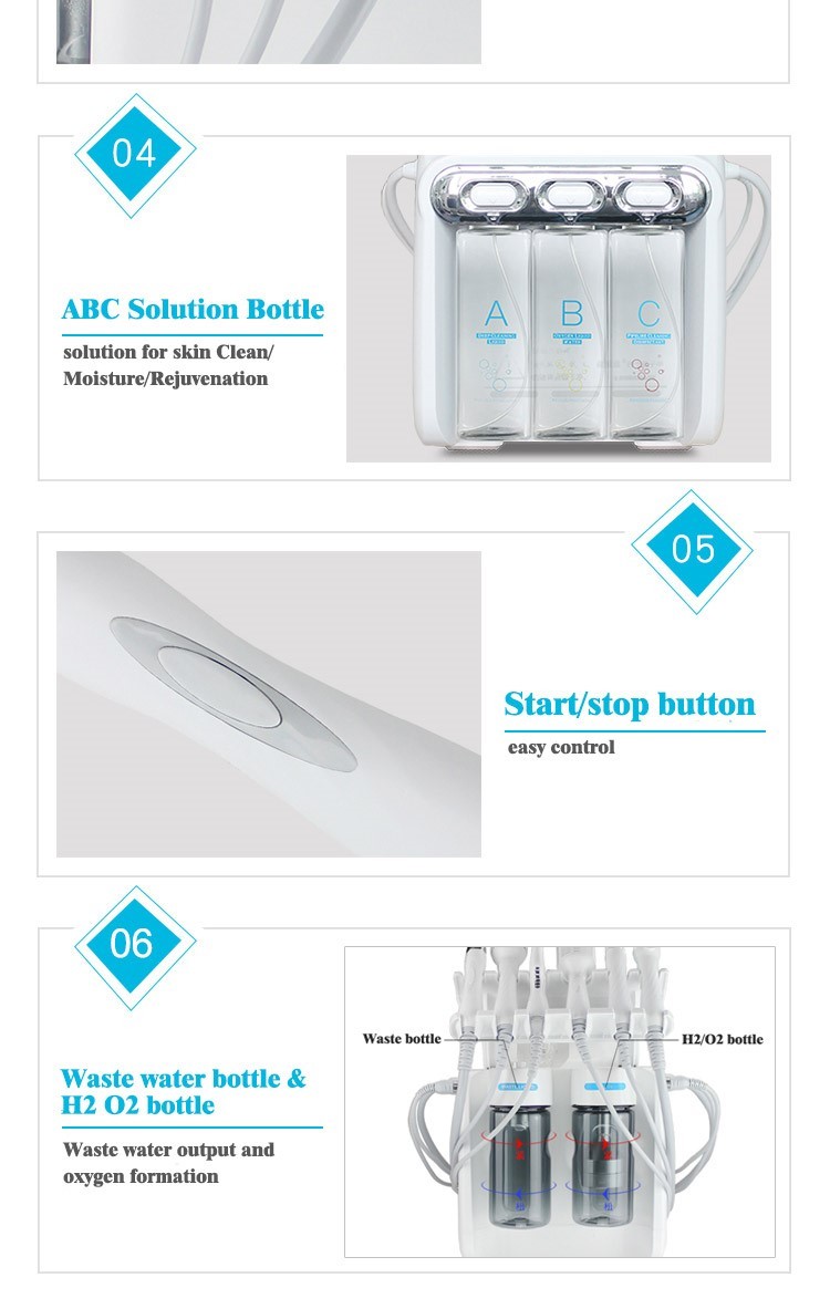 Salon used water dermabrasion /Hydra microdermabrasion machine/spa facial cleaning Hydro Dermabrasion machine