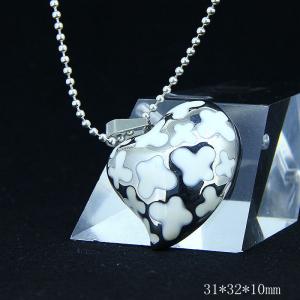 Wholesale Fashion Ladies Women Girls Stainless Steel Loving Heart Shapped Necklace Pendant LPH169-1 from china suppliers