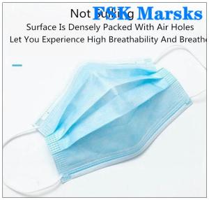 Wholesale Sterilized 3 Ply Surgical Face Mask Hypoallergenic Dental Masks Daily Protection from china suppliers