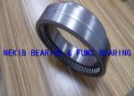 ABEC 1 Chrome Steel Needle Roller Bearing , Nylon Cage Bearings NA NKI Series