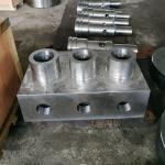 Hot Sale Aisi4340 4140 Forged Deep Hole Drilling Square Plate Used For Breaking