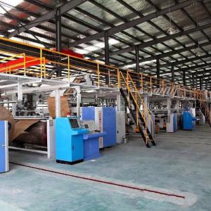 Wholesale Automatic 3 Ply Corrugated Cardboard Making Machine For Food Wrapping Paper from china suppliers