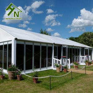 Wholesale 15x20m Outdoor 100 Seater Glass Marquee Tent Side Walls Garden Party from china suppliers