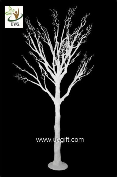 UVG wedding centerpiece ideas white plastic dry tree fake decorative twigs for