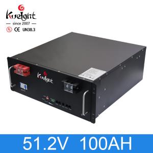Wholesale Telecom Power Rack Mount Module LiFepO4 Battery 51.2 V 100ah Battery from china suppliers