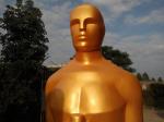 Event party decoration statue Oscar statue in Gold color Life size fiberglass