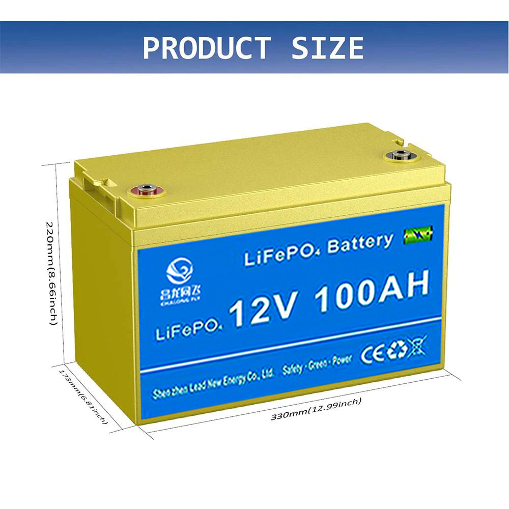 OEM ODM LiFePO4 Lithium Battery 12.8V 100AH 200AH Lead Acid Replacement Rechargeable