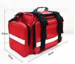 Medical ambulance empty first aid bag