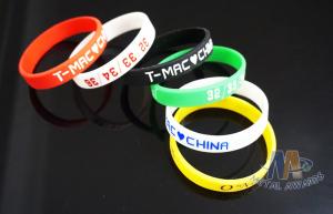 Wholesale Children'S Custom Engraved Silicone Bracelets , Debossed Silicone Wristbands from china suppliers