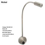 3W manufacturer Snake lamp Bedside Reading wall lamp Hotel Headboard lighting