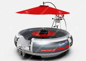 Wholesale 10 Person BBQ Boat Electric BBQ Donut Boat Leisure Barbecue Boat For Sale With Rgb Led Lights from china suppliers