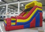 Outdoor Games Commercial Inflatable Water Slides 0.55mm Pvc Tarpaulin 6 X 3.6m