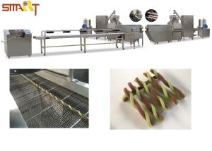 Wholesale Semi Moist dog Chewing Snack Pet Treat Machine 150-200kg/H from china suppliers