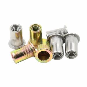 Wholesale Internally Threaded 1/2 Shoulder Rivets Nut Carbon Steel Material from china suppliers