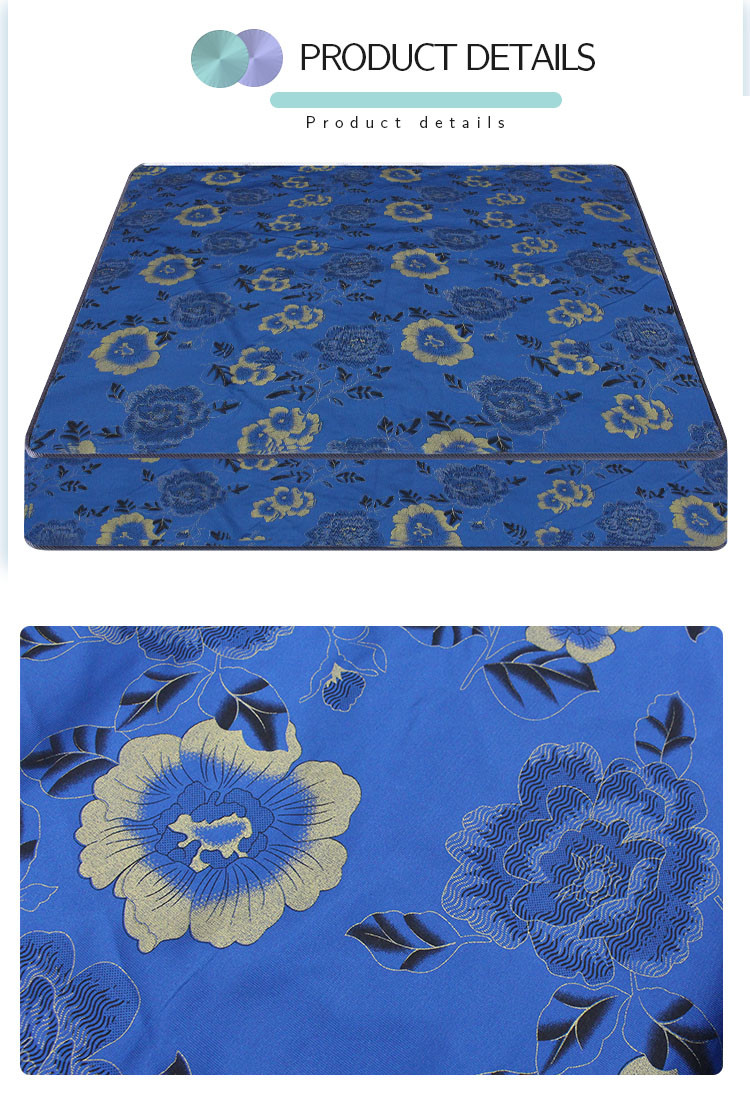 Warp Knitting Printing Polyester Pengji Mattress Cloth Hot Gold Powder
