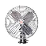 Safety Metal Guard Car Cooling Fan Direct Current 12v With 60 Strips