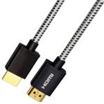 HDMI 4k Cable High Speed 18Gbps Gold Plated Nylon Braid HDMI Cord Supports 4K