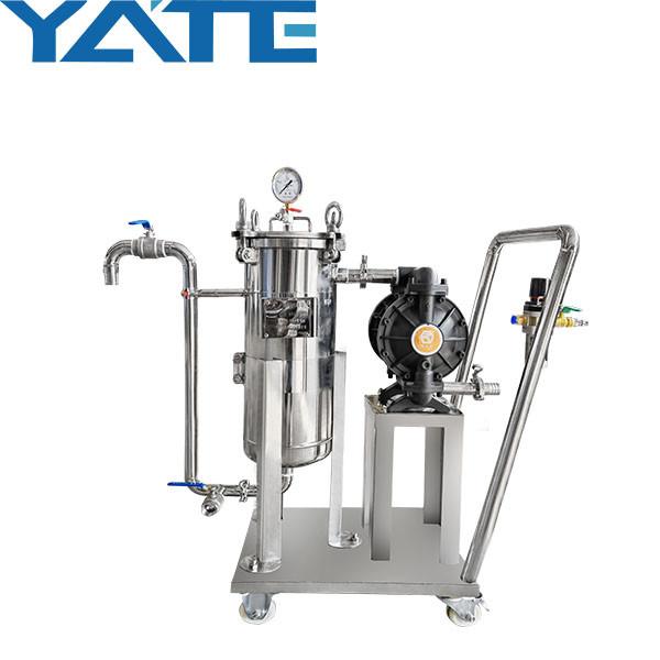 Industrial Single Multi Bag Stainless Steel Bag Filter Housing For Oil Chemical