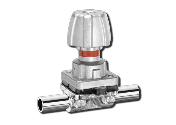 2 Inch T316L 1.4404 Stainless Steel Sanitary Valves - Butt Welded Diaphragm