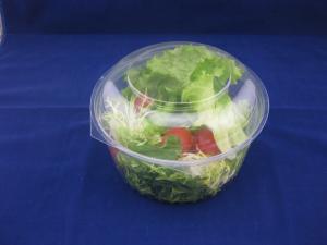 Wholesale 17oz OEM/ODM Clear Plastic Clamshell Packaging Disposable Salad Bowls from china suppliers
