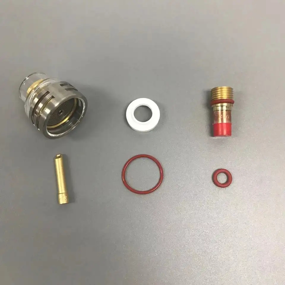 Lightweight Design UPPERWELD WP17/18/26 54NQCN 16 Clear Glass Cup Nozzle Kit 2.4 for TIG Welding