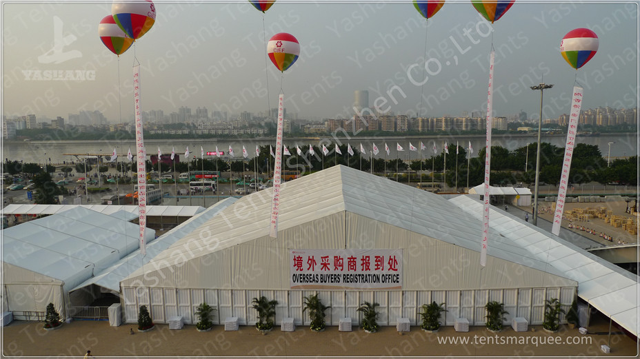 Big Solid ABS Wall Aluminium Frame Marquee Commercial Renting Tents For Events