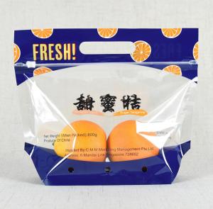 Wholesale Promotional Bopp Plastic Zipper Food Packaging Bag Pouch Side Gusset For Vegetable Fruit from china suppliers