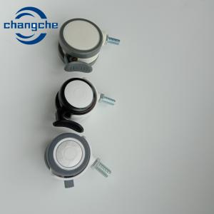 Wholesale ODM Stem Diameter 15mm 20mm Hospital Bed Caster Wheels With Brake from china suppliers