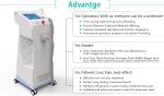 808 nm diode laser hair removal machine for spa/clinic/salon use permanent