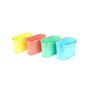 Wholesale Exquisite Wall Hanging Ornaments Multicolor Decorative Metal Flower Pots ODM from china suppliers