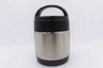 1.4L Wholesale BPA free 3 compartment vacuum lunch box double wall stainless