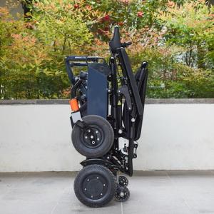 Wholesale Lithium Ion Battery Folding Electric Wheelchair Portable from china suppliers