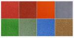 Recycled Rubber Sports Flooring / Rubber Gym Flooring Rolls Solid Color