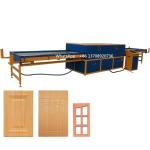 pvc foil vacuum membrane press machine/semi-automatic veneer hot press machine