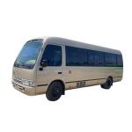 Used Toyota Coaster Bus with 16-30 Seats and Manual Transmission in Good