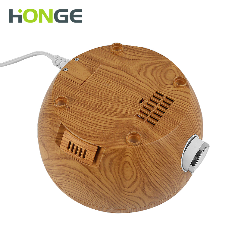 Rotary Switch Wood Grain Color Aroma Ultrasonic Humidifier