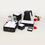 Free sample Super quality 8 pcs acrylic hotel bathroom items