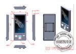 Restaurant 32 Inch Self service Kiosk 3G 4G 5G / Food Store LCD Payment Machine